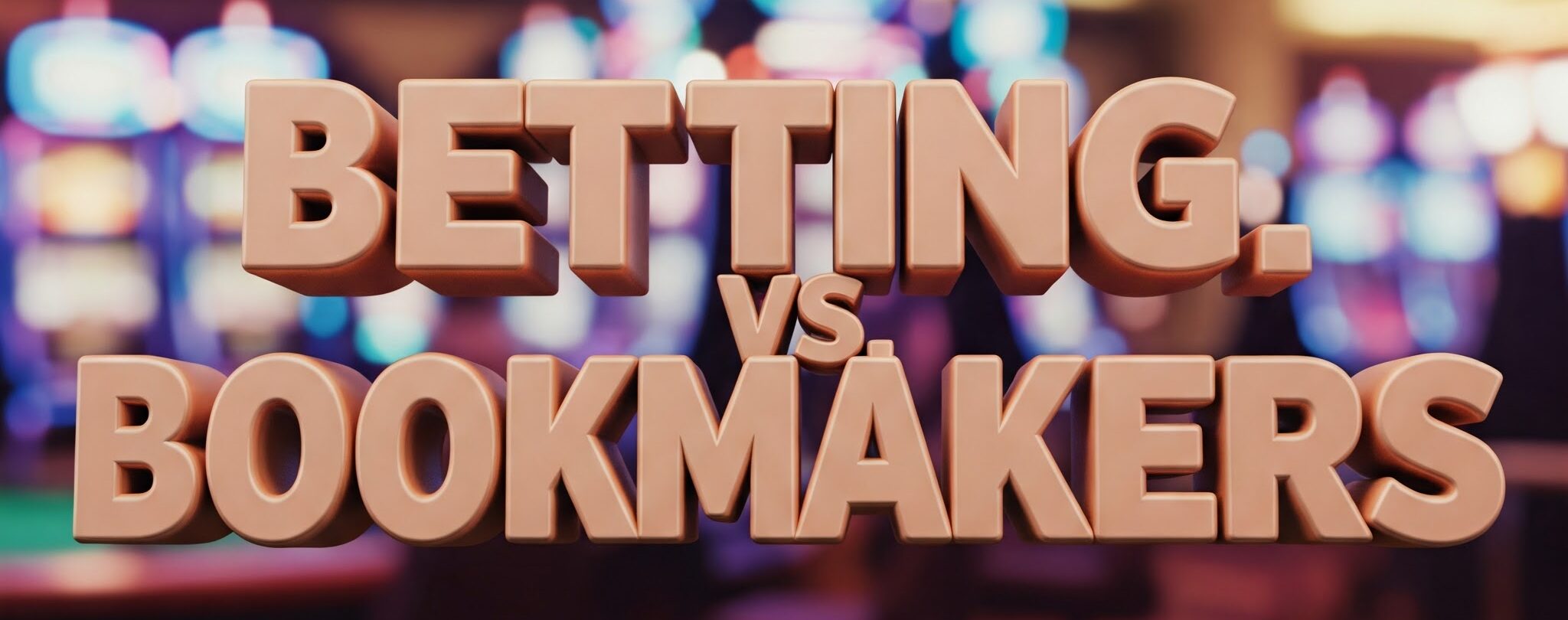 Betting vs. Bookmakers