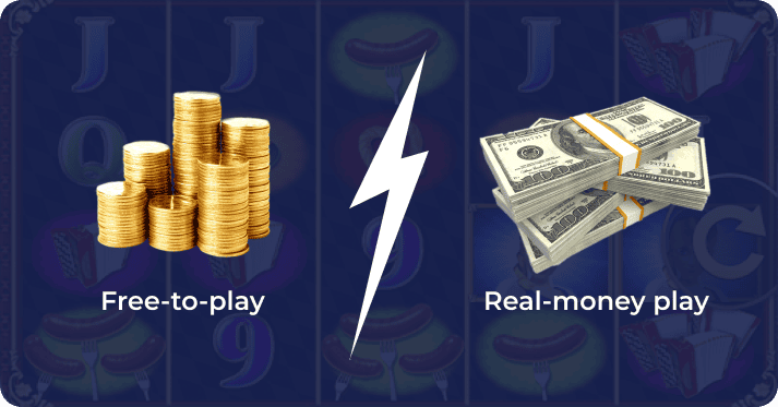 Free Play vs. Real Money
